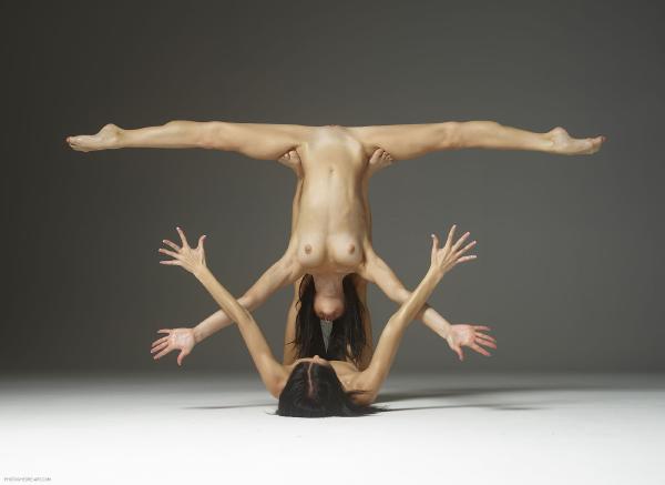 Julietta and Magdalena rhythmic gymnastics #13